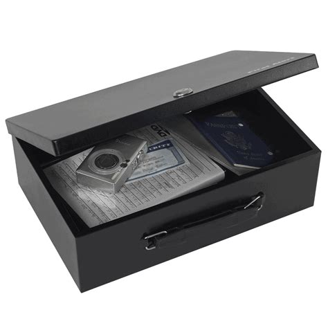 metal security box that fits 8 x 11 paper|Amazon.com: Lock Boxes For Paperwork.